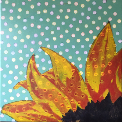 serie 2: 3. Sunflower 50x50cm