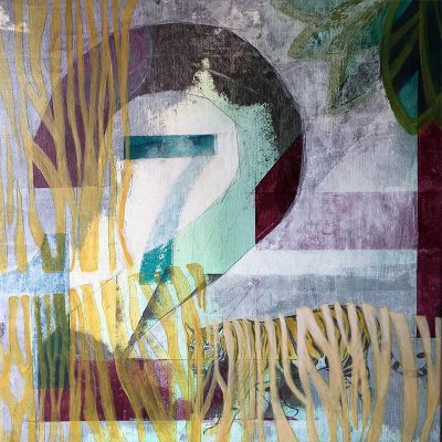 Flower Series 3: 2. Sunflower 50x50cm